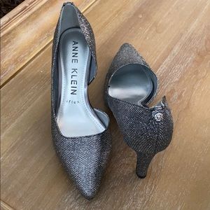 Anne Klein Silver heels